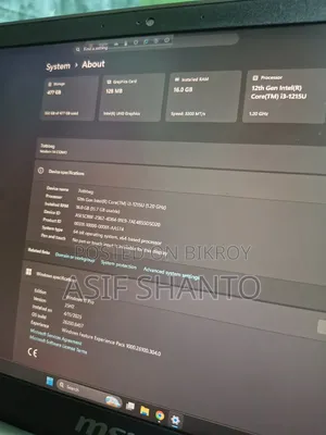 Laptop MSI Modern 14 16GB Intel Core I3 SSD 512GB