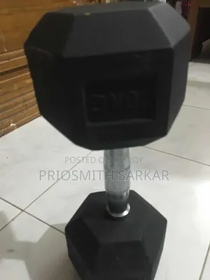 10kg Hexagonal Dumbbell