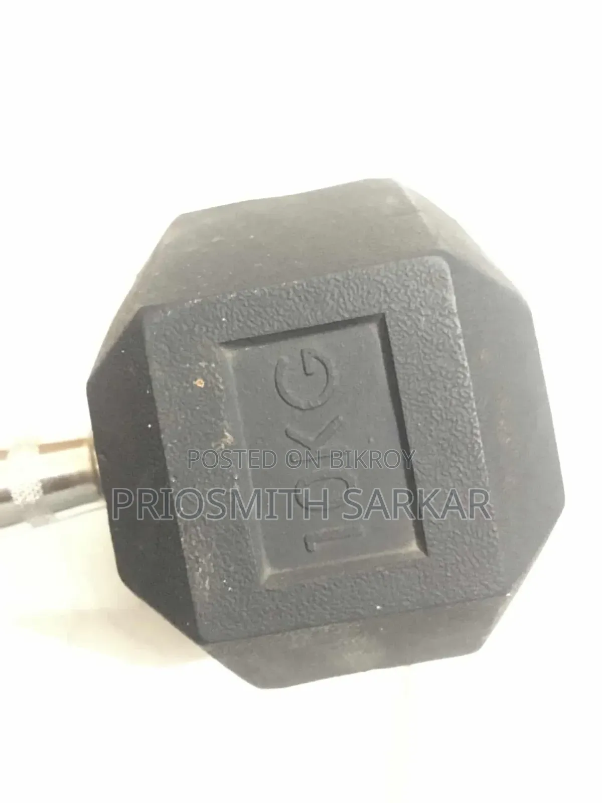 10kg Hexagonal Dumbbell
