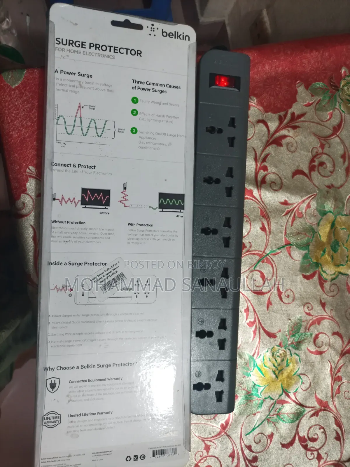 Original Belkin Multi-plug