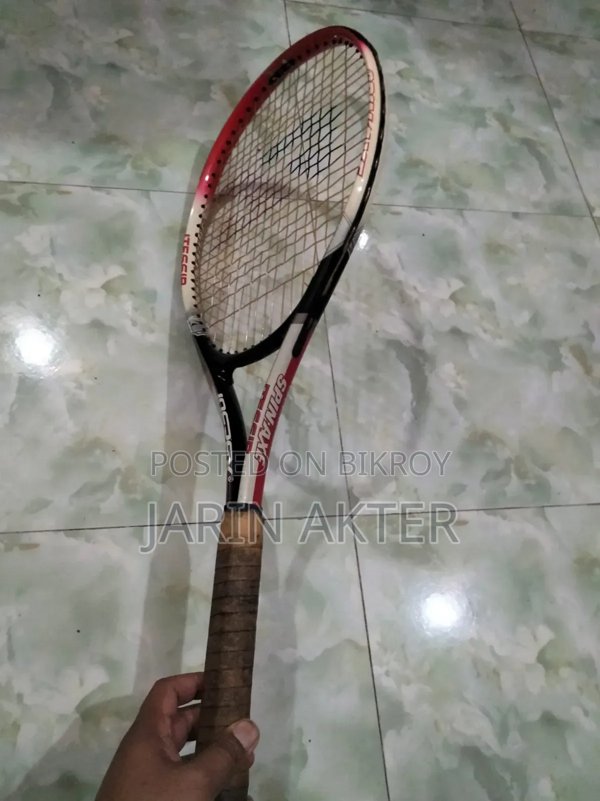 Tennis Bat for Sale. Imported from abroad. Price 5000 Taka.