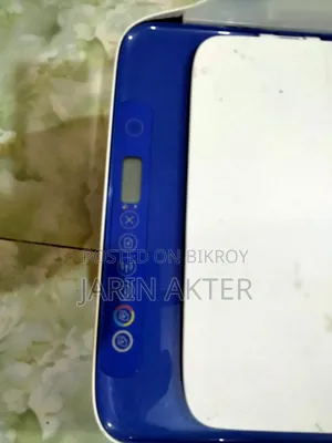 Printer with scanner, supports WiFi and Bluetooth connectivity.