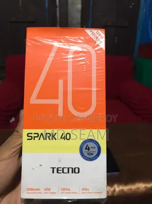 New Tecno Spark 40 128 GB Blue