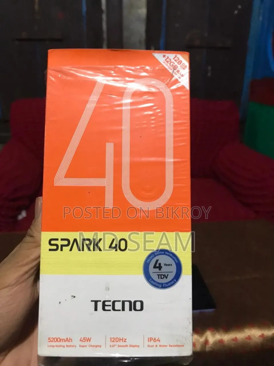 New Tecno Spark 40 128 GB Blue