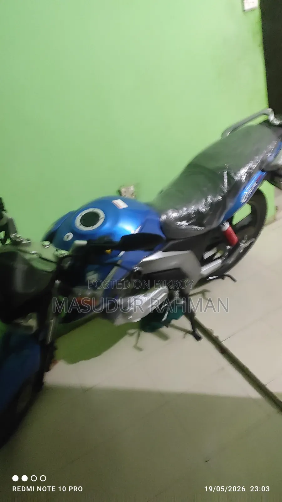 New Suzuki GSX 125 2026 Blue