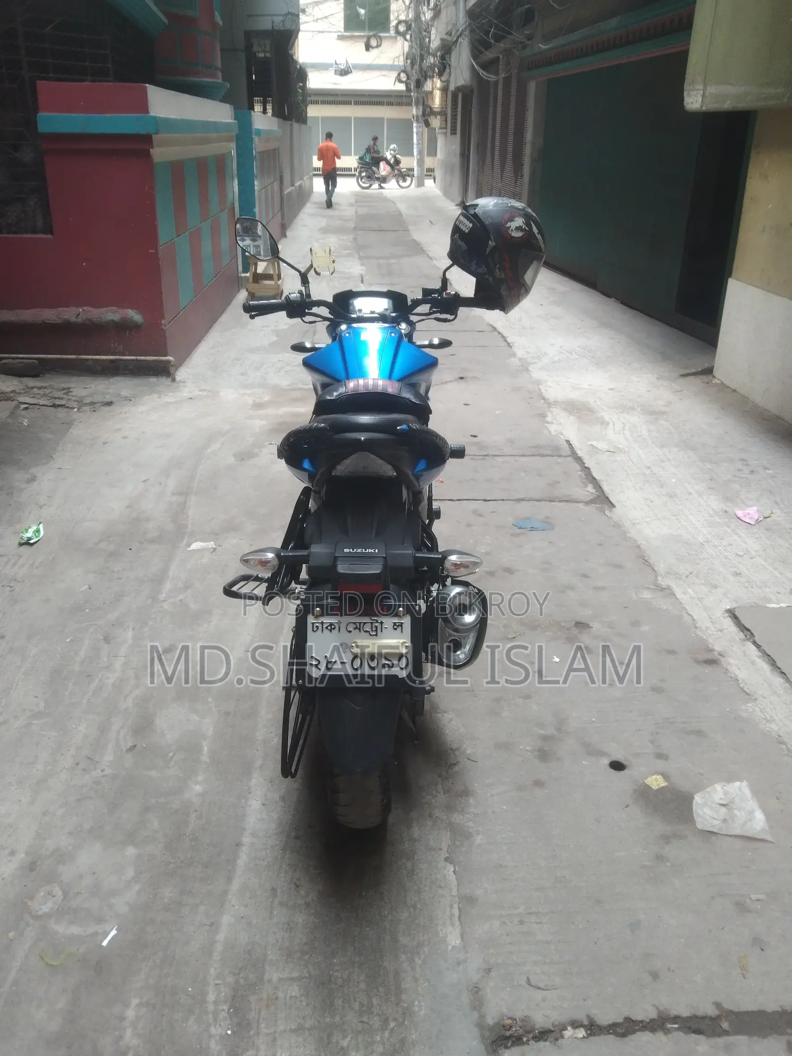 Suzuki Gixxer Monotone 2022 Blue