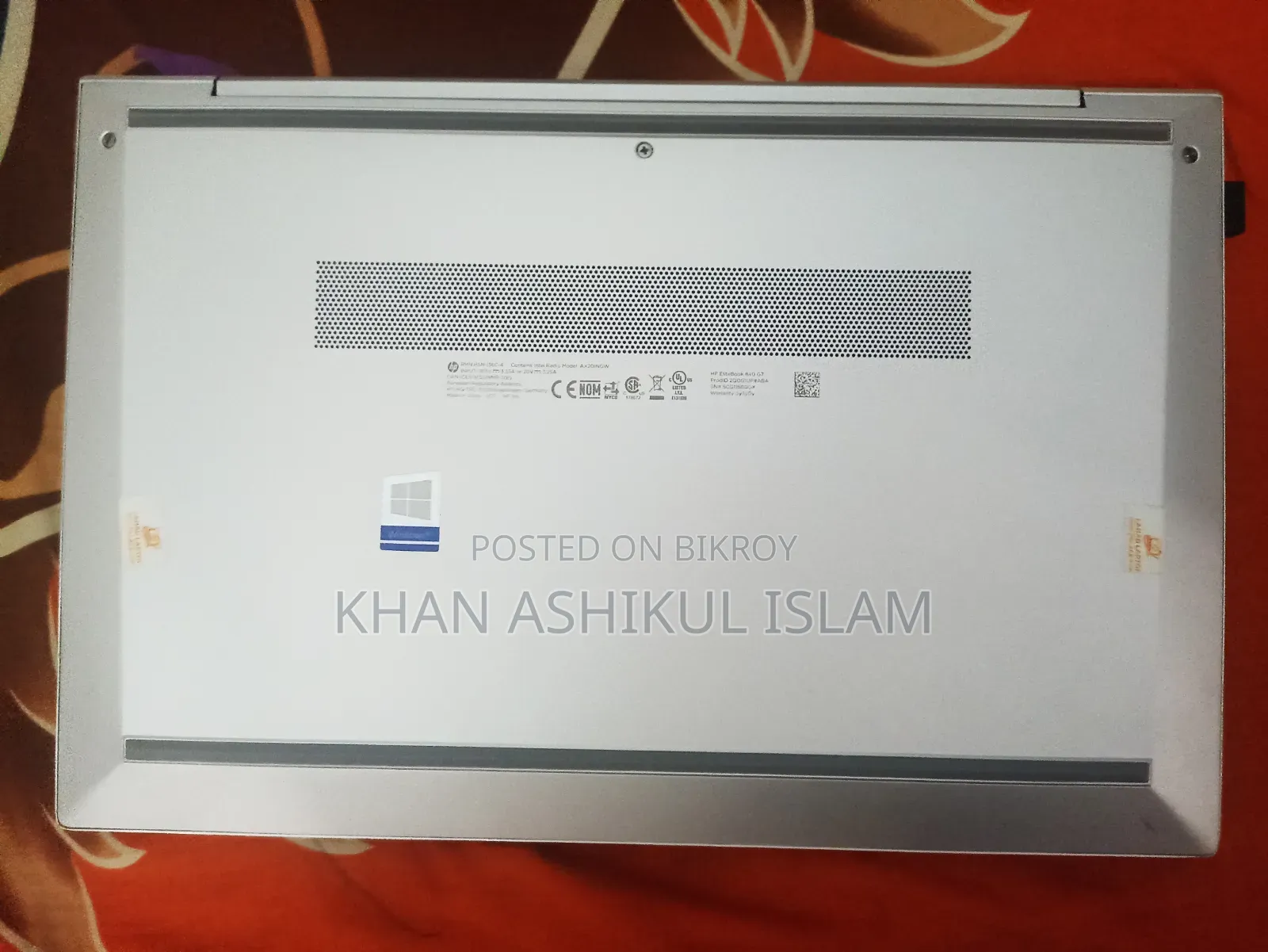 Laptop HP EliteBook 840 G6 8GB Intel Core I5 SSD 256GB