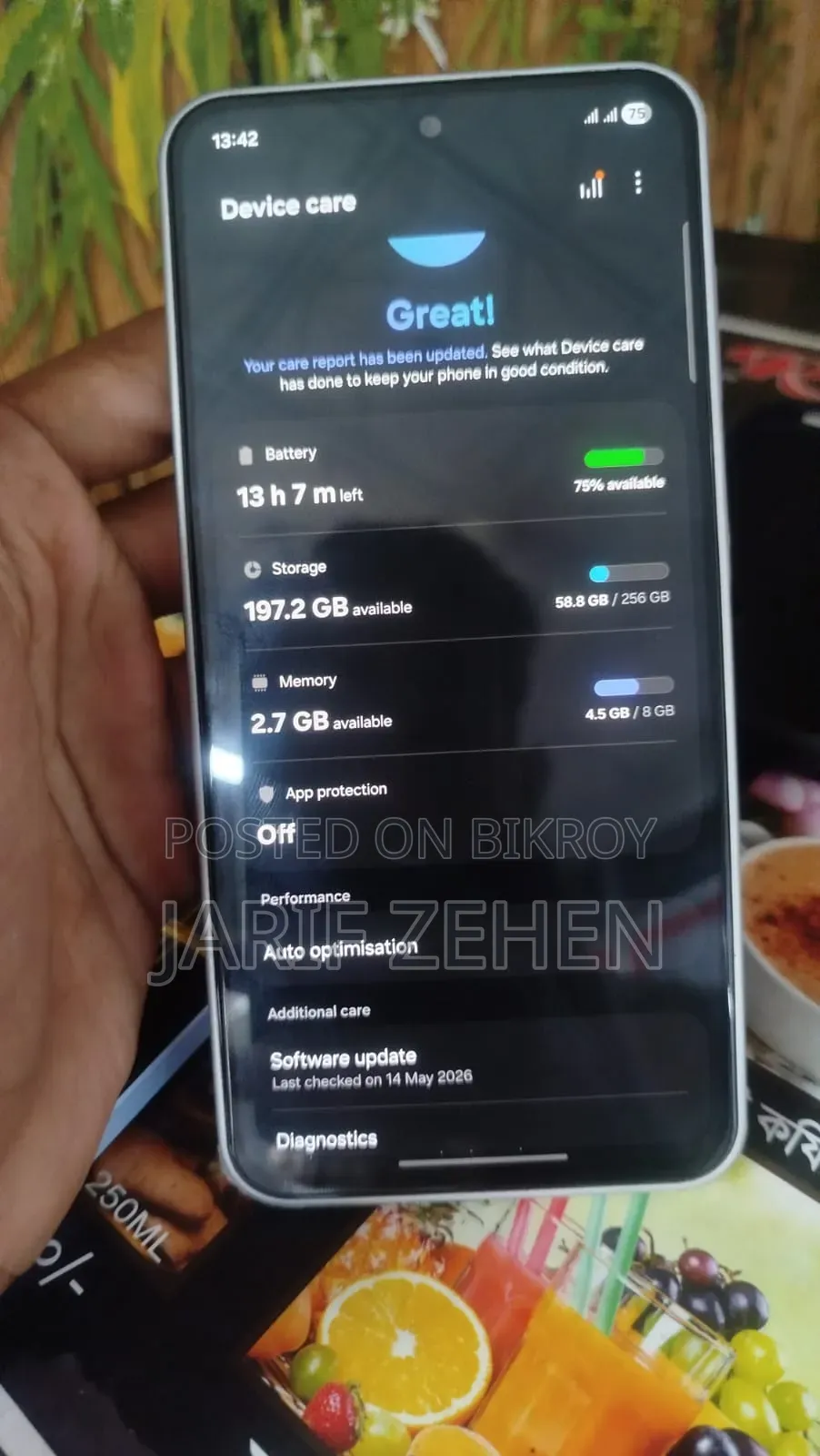 Samsung Galaxy A36 256 GB White