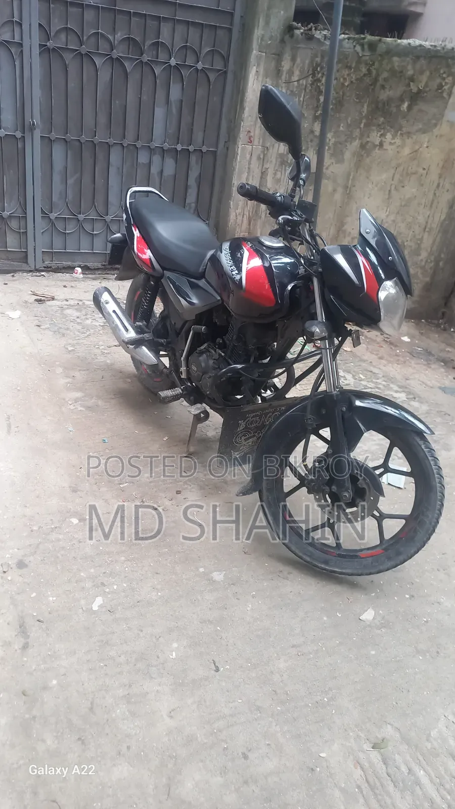 Bajaj Discover 125 2018 Black