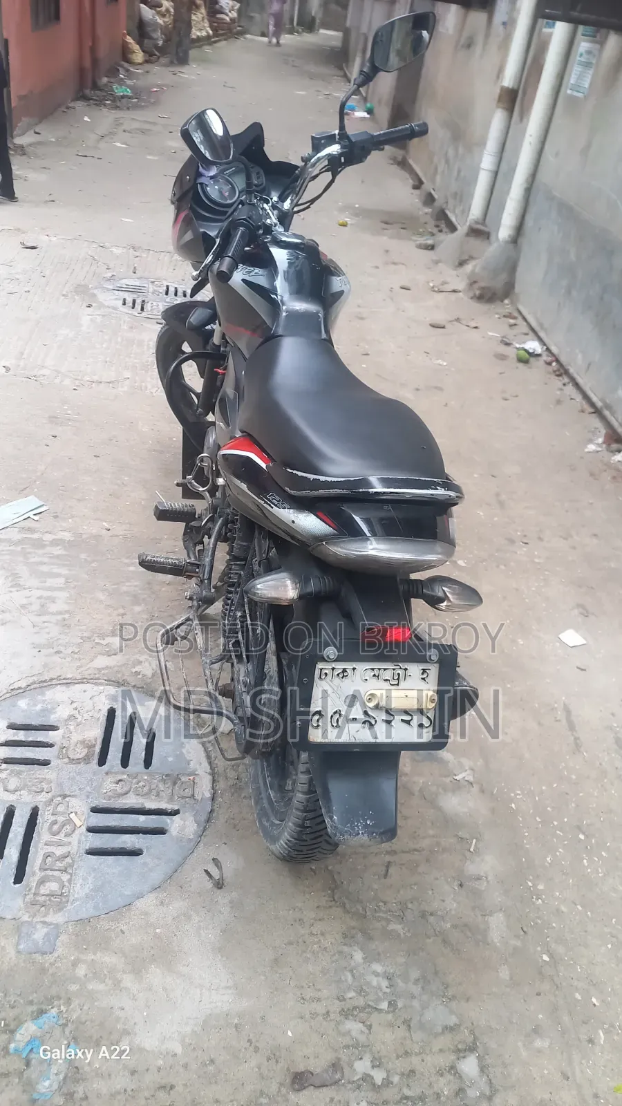 Bajaj Discover 125 2018 Black