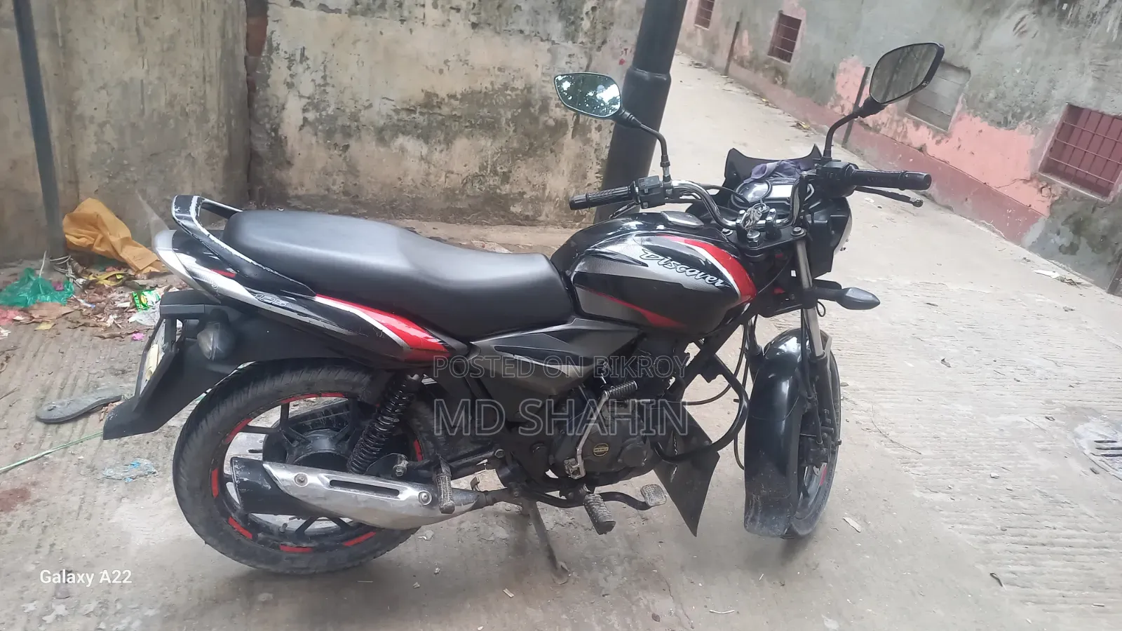 Bajaj Discover 125 2018 Black