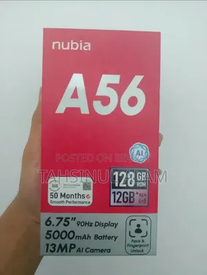 ZTE Blade A56 128 GB Black