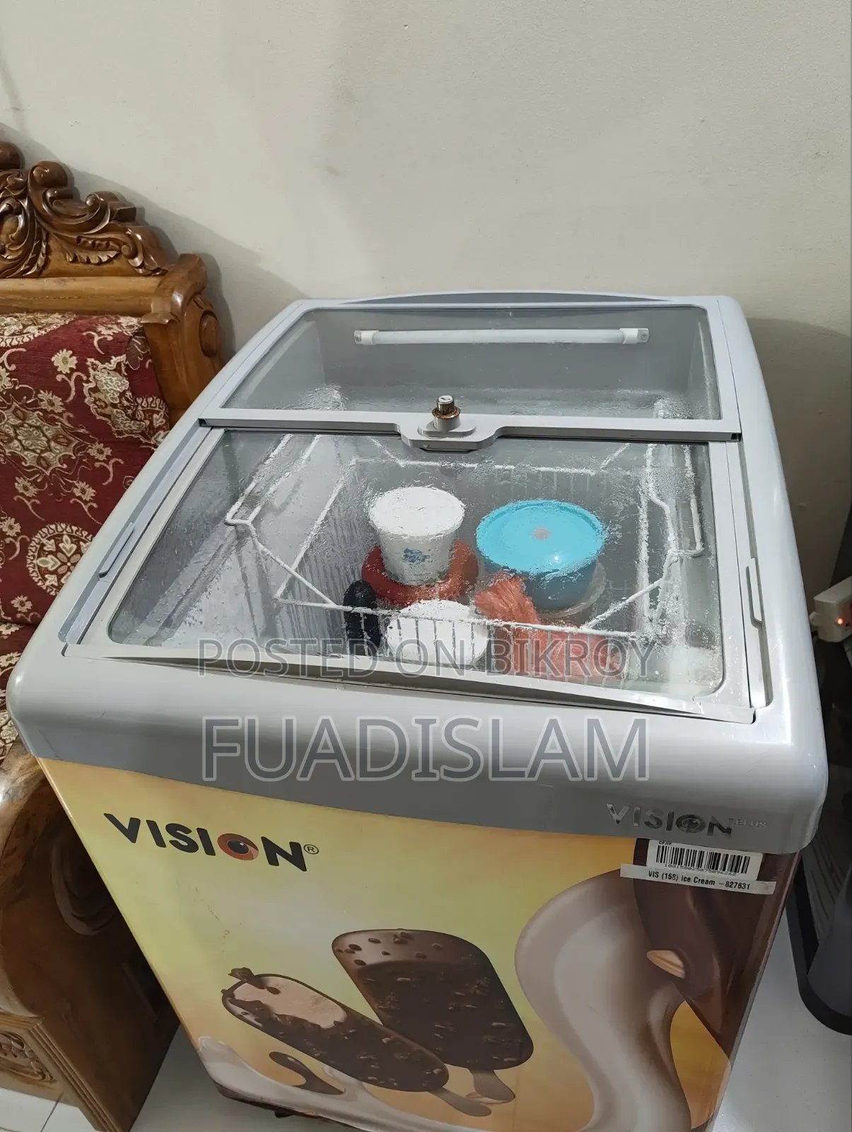 Vision Ice Cream Freezer 158L (Used)