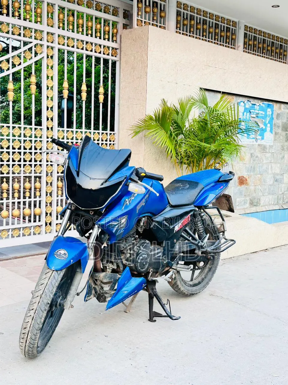 TVS Apache RTR 160 2V 2016 Blue