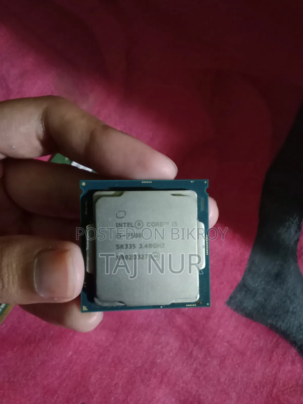 Intel Core I5-7500 Processor (Used)