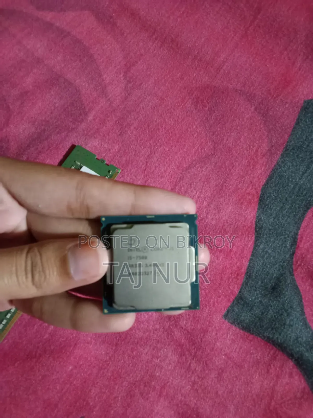 Intel Core I5-7500 Processor (Used)