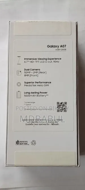 Samsung Galaxy A07 128 GB Blue