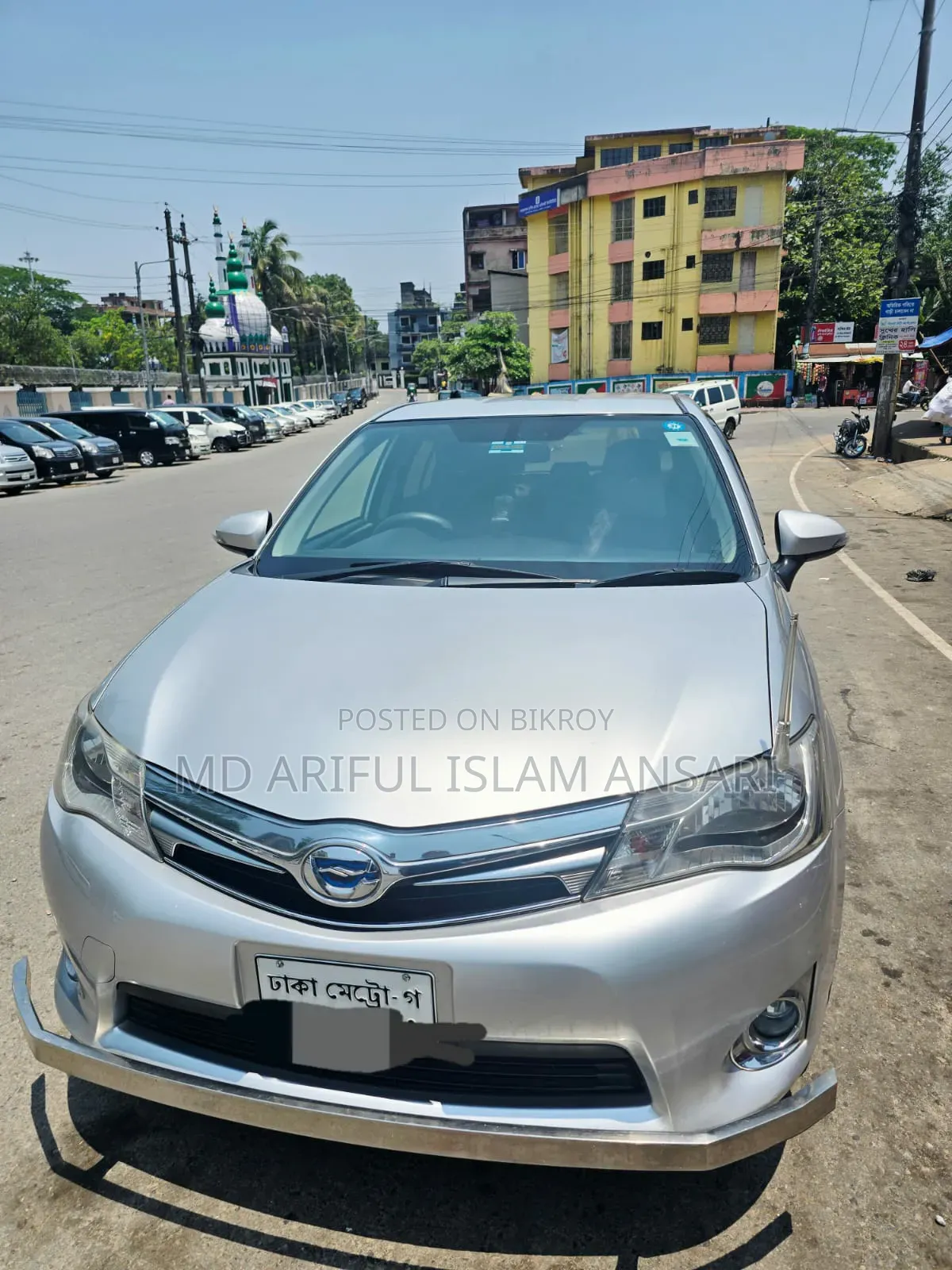 Toyota Corolla Fielder 1.5 Hybrid FWD 2014 Silver