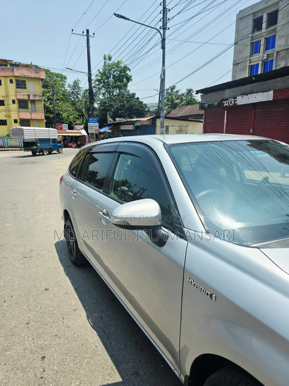 Toyota Corolla Fielder 1.5 Hybrid FWD 2014 Silver