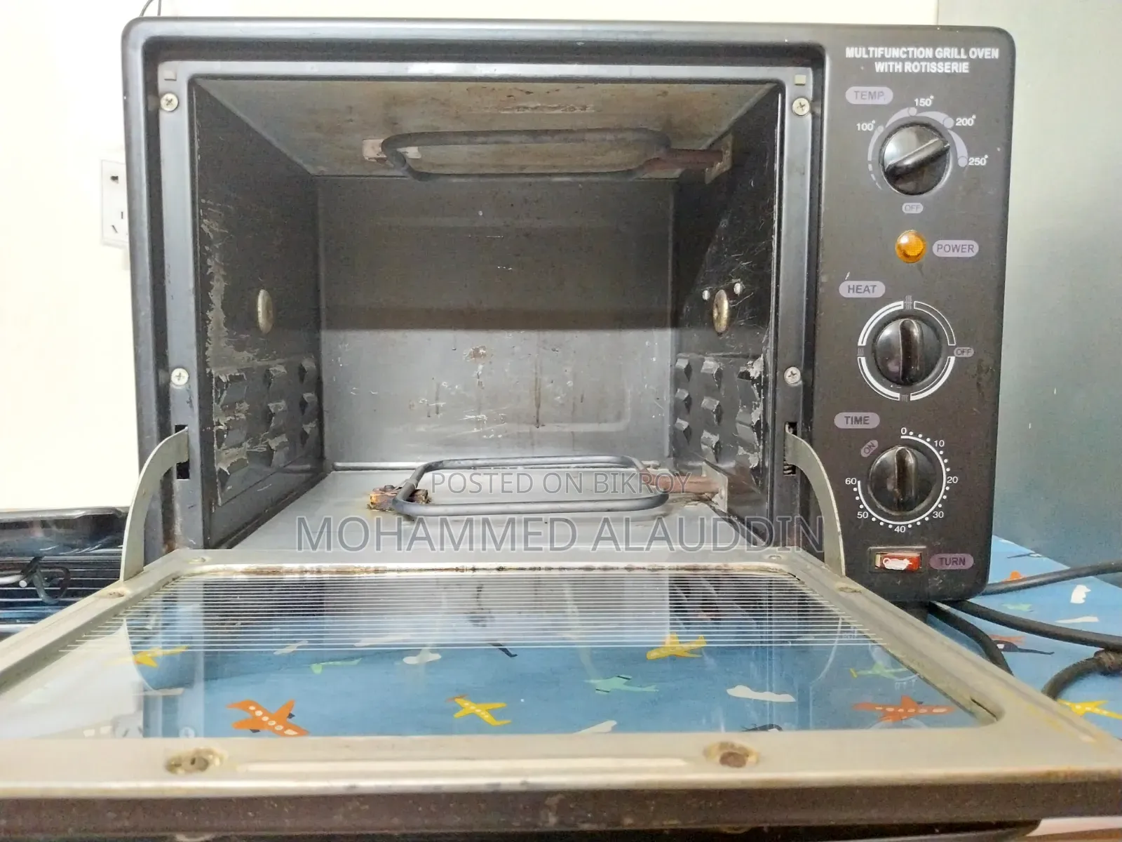 Novena Multifunction Grill Oven (Nt-219g) - Fresh Condition Like New