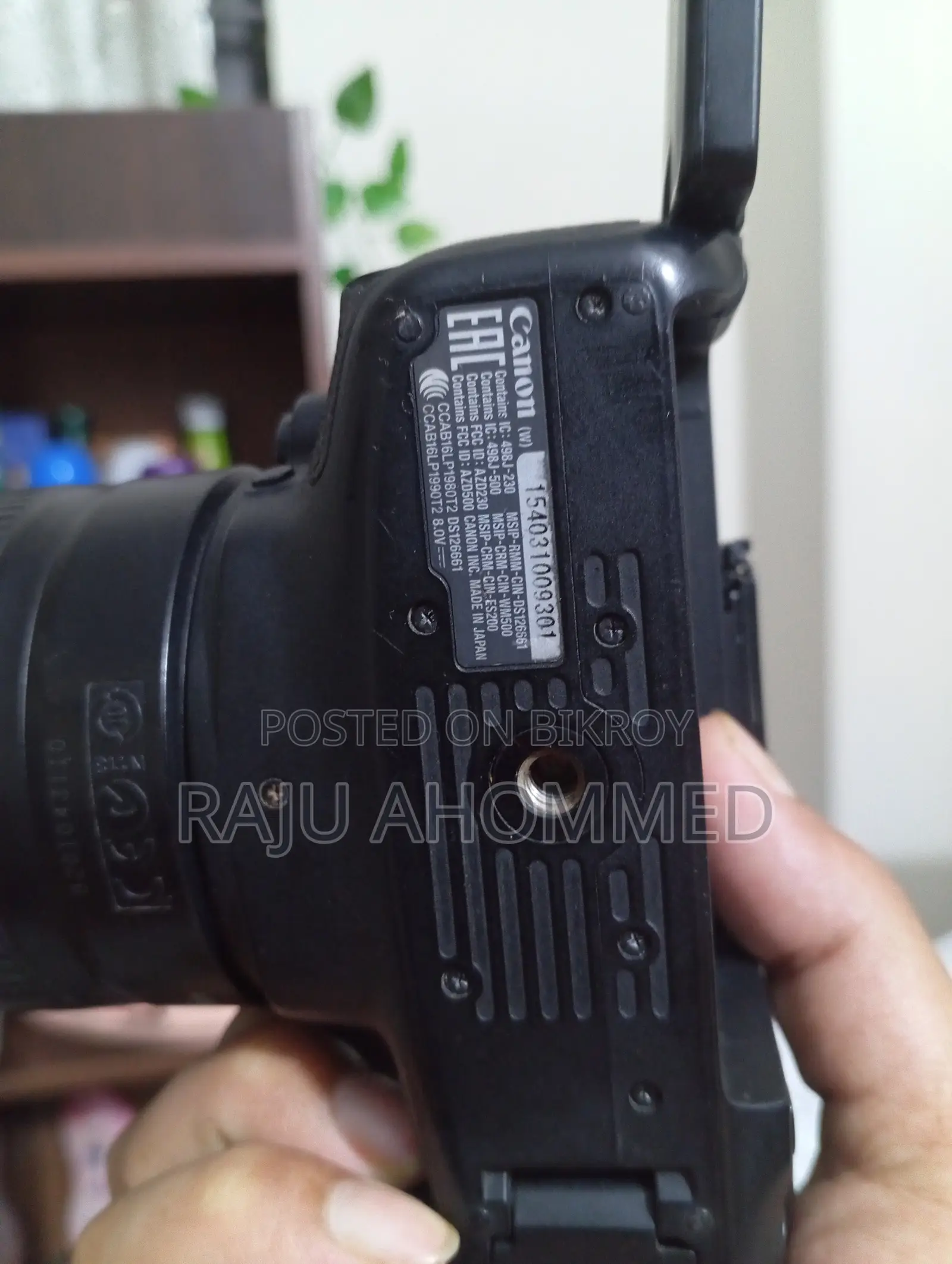 Canon Eos 800d With 55 250 Mm Zoom Lens