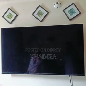 Large TV Mgf1 55" Borderless Smart Led Television