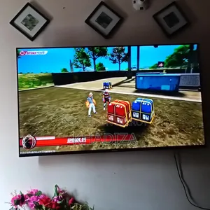 Large TV Mgf1 55" Borderless Smart Led Television