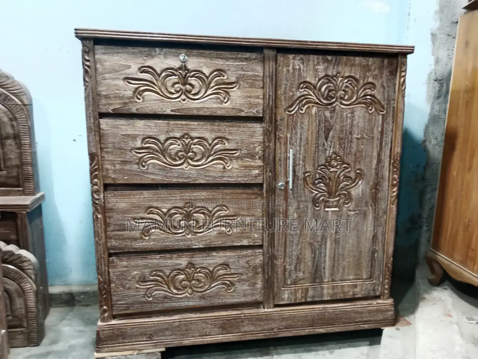 Teak Wood Wardrobe