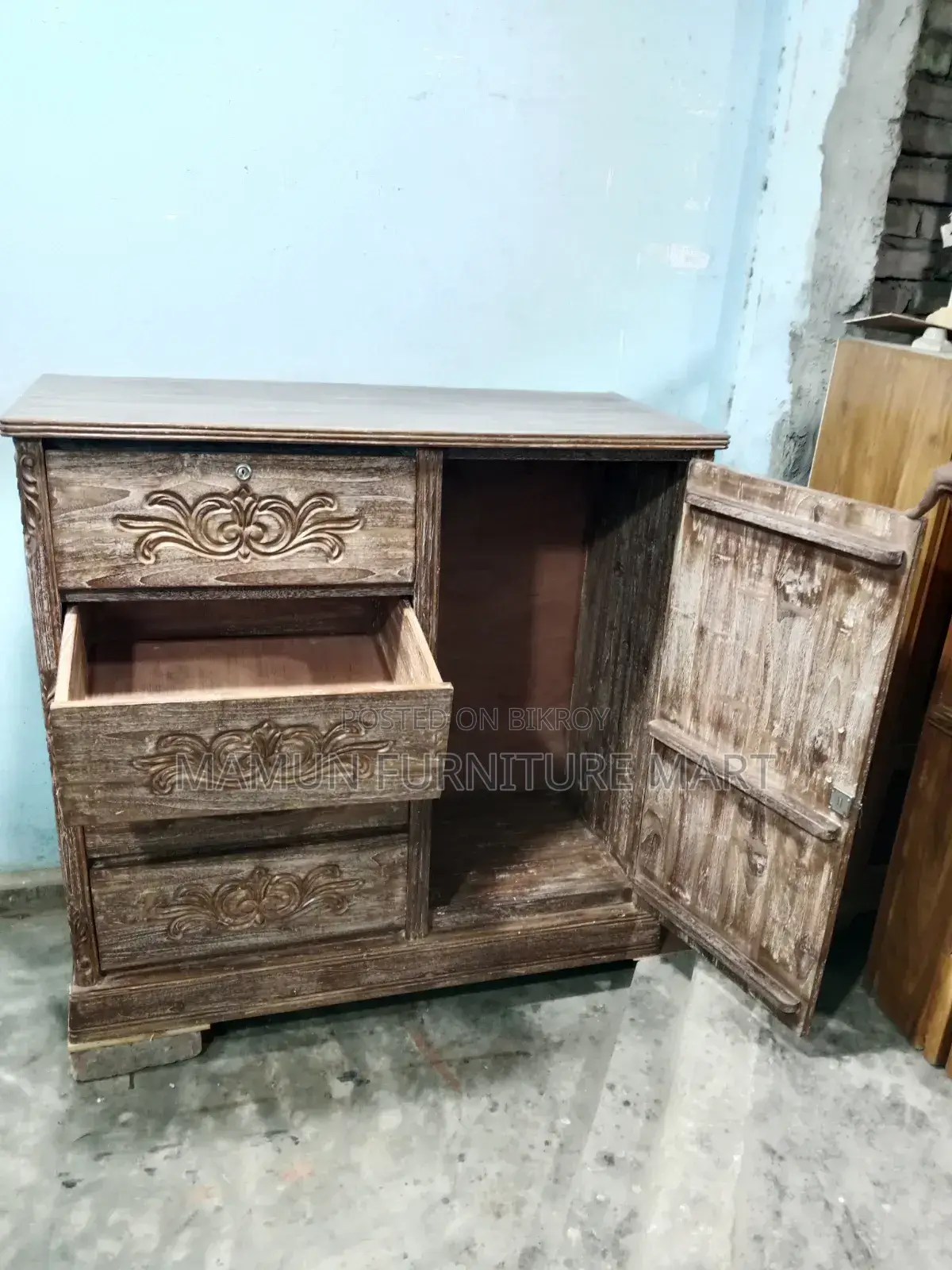 Teak Wood Wardrobe