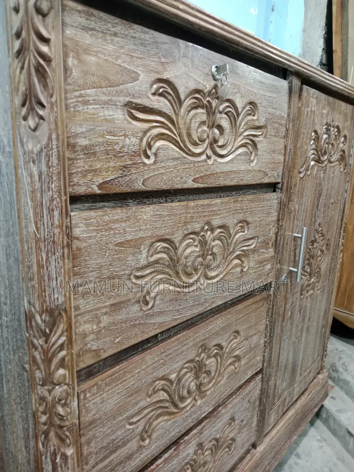 Teak Wood Wardrobe