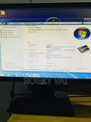 Desktop Computer Dell Alpha 4GB Intel Core 2 Duo HDD+SSD 256GB