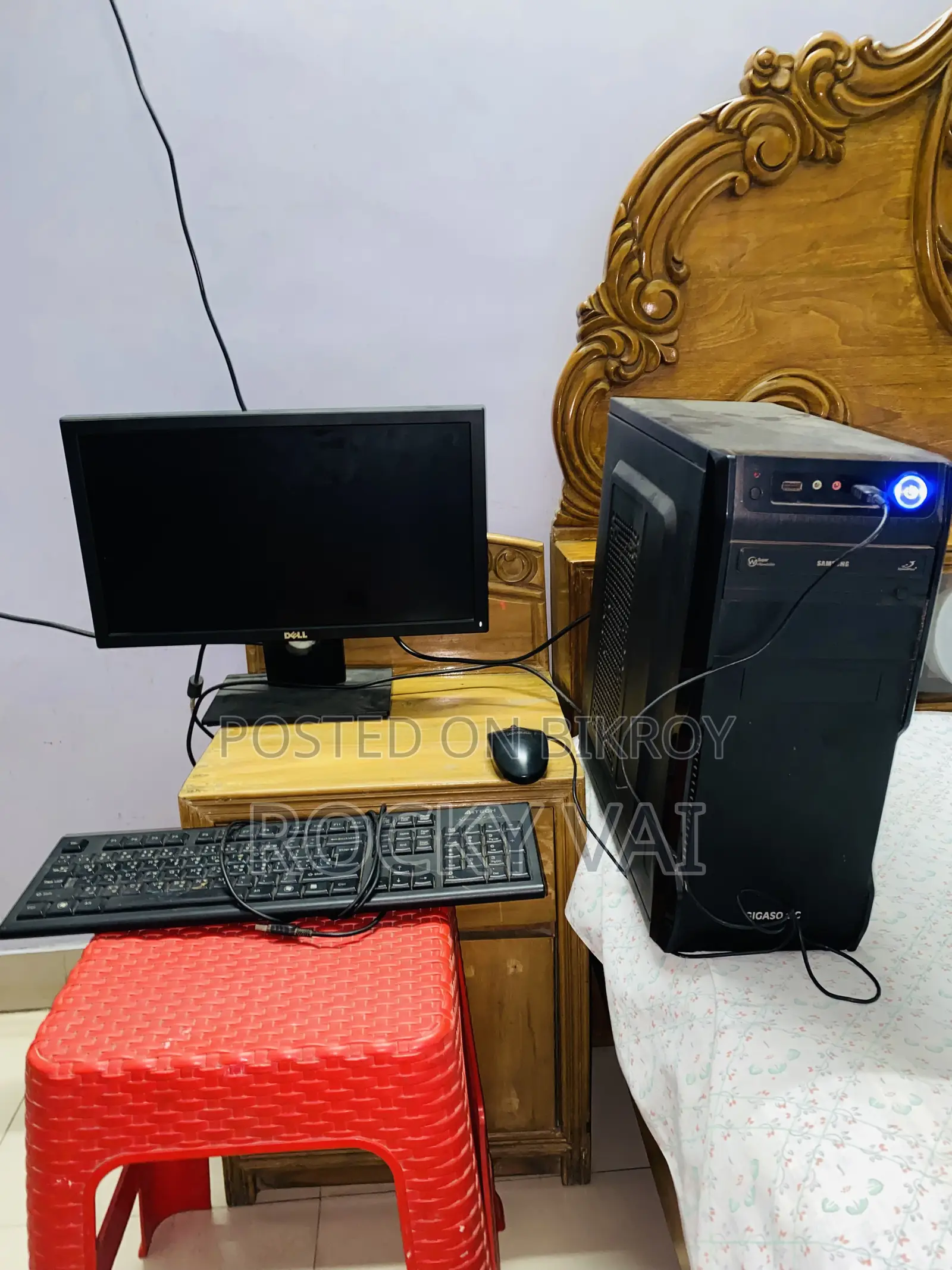 Desktop Computer Dell Alpha 4GB Intel Core 2 Duo HDD+SSD 256GB