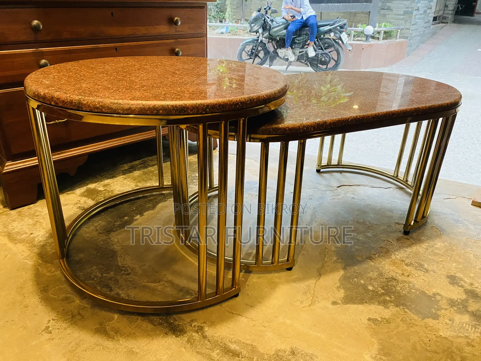 Steel Center Table