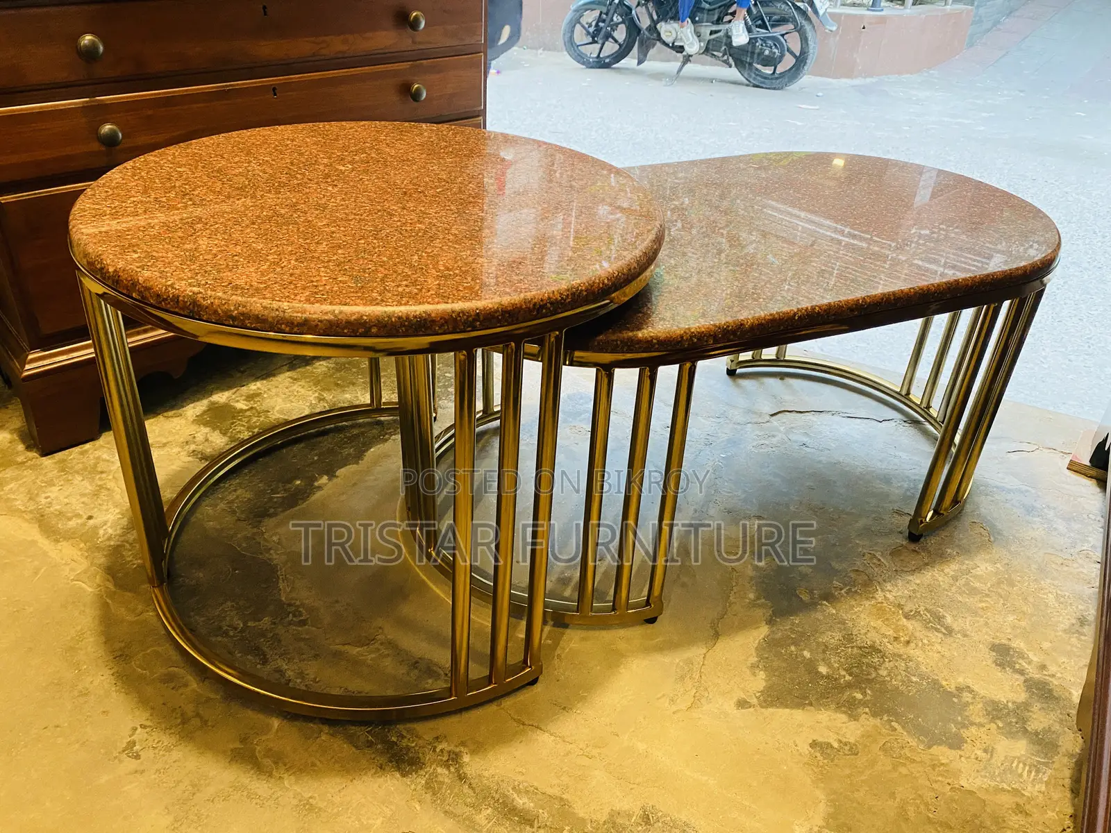 Steel Center Table