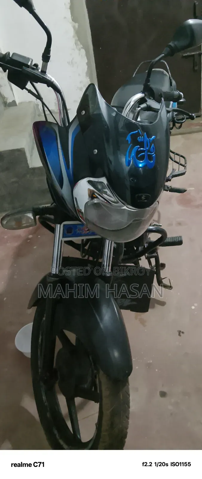 Bajaj Discover 100 2019 Blue