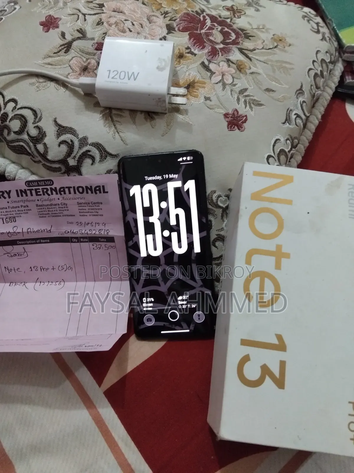 Xiaomi Redmi Note 13 Pro+ 256 GB Black