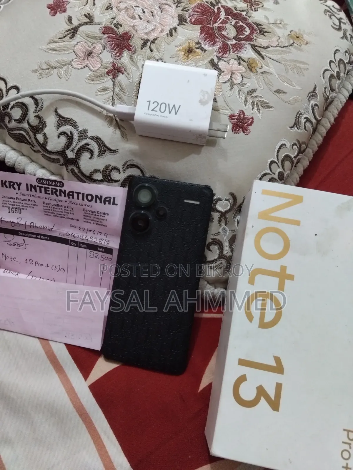 Xiaomi Redmi Note 13 Pro+ 256 GB Black