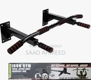 Wall Mounted Joint Less Pull Up Bar Chin Up Bar - Gym Equipment