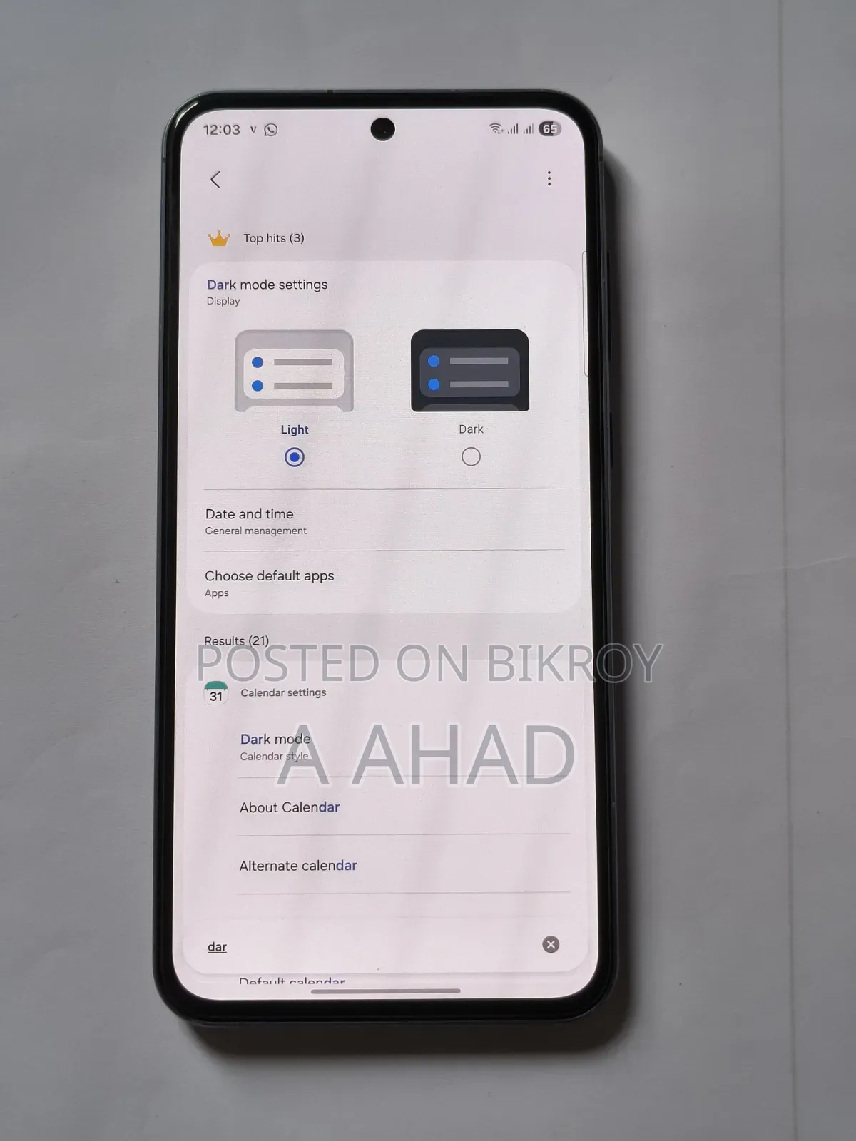 Samsung Galaxy A55 128 GB Blue