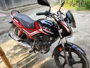 New TVS Metro Plus 2026 Red