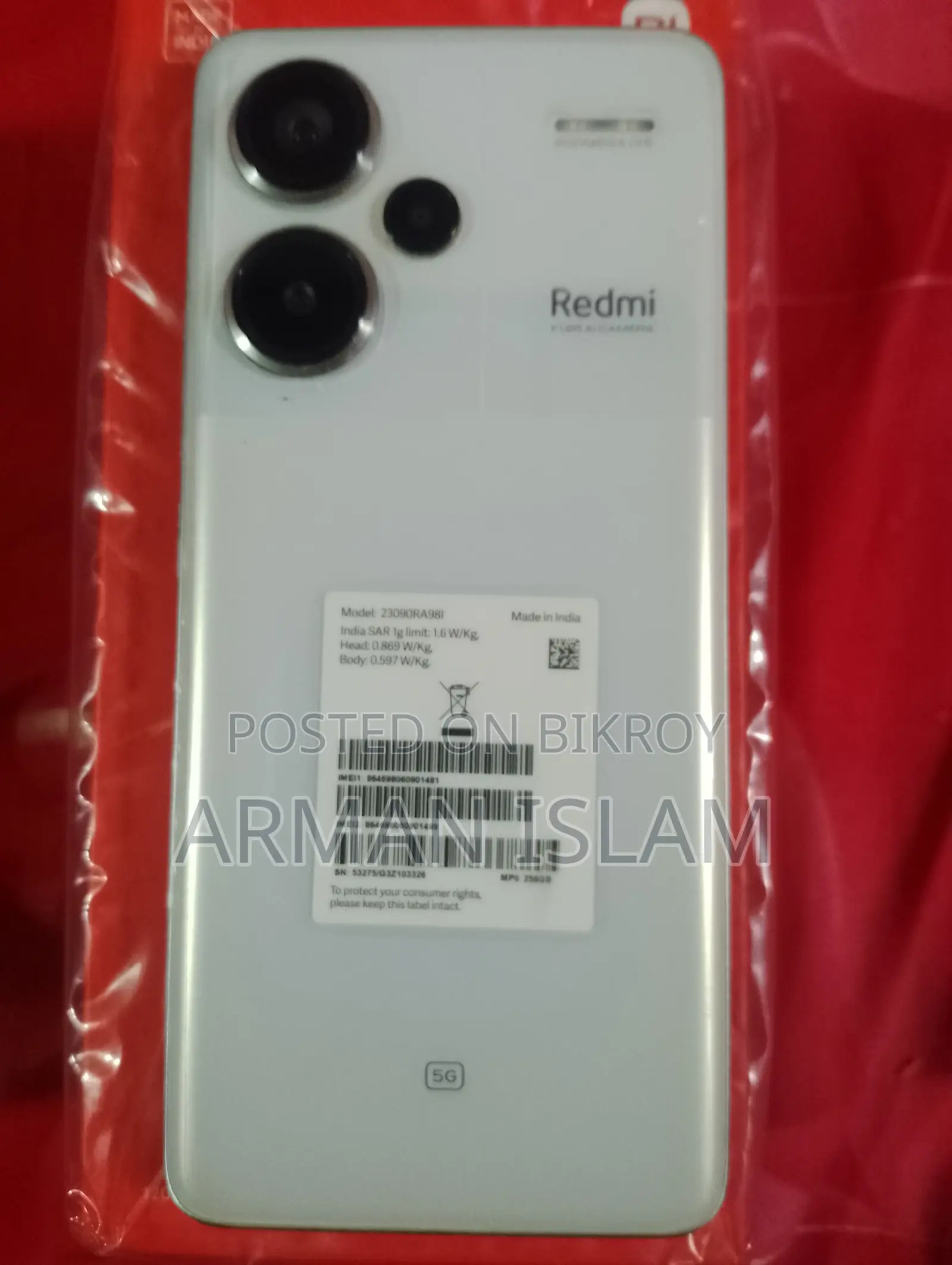 Xiaomi Redmi Note 13 Pro 5G 256 GB Green