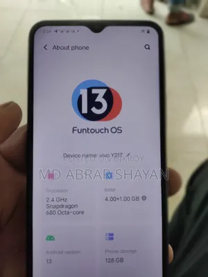 Vivo Y21 128 GB Blue