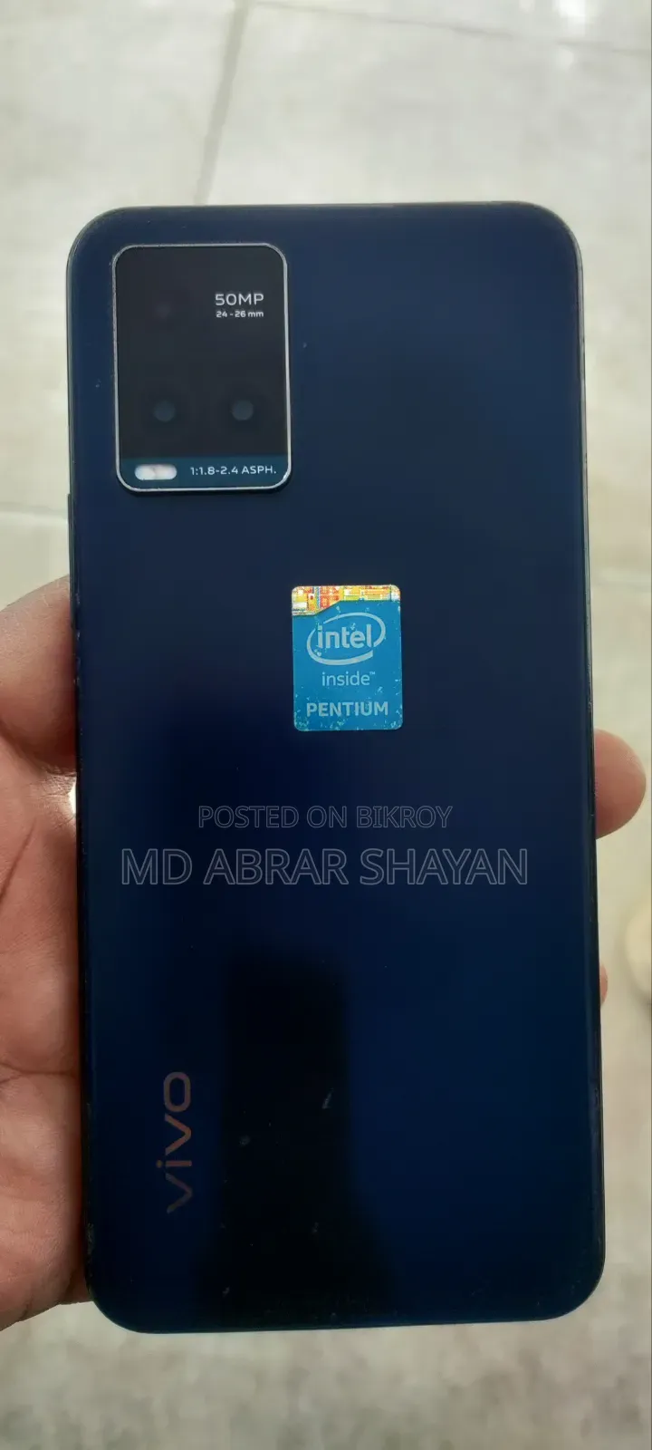 Vivo Y21 128 GB Blue