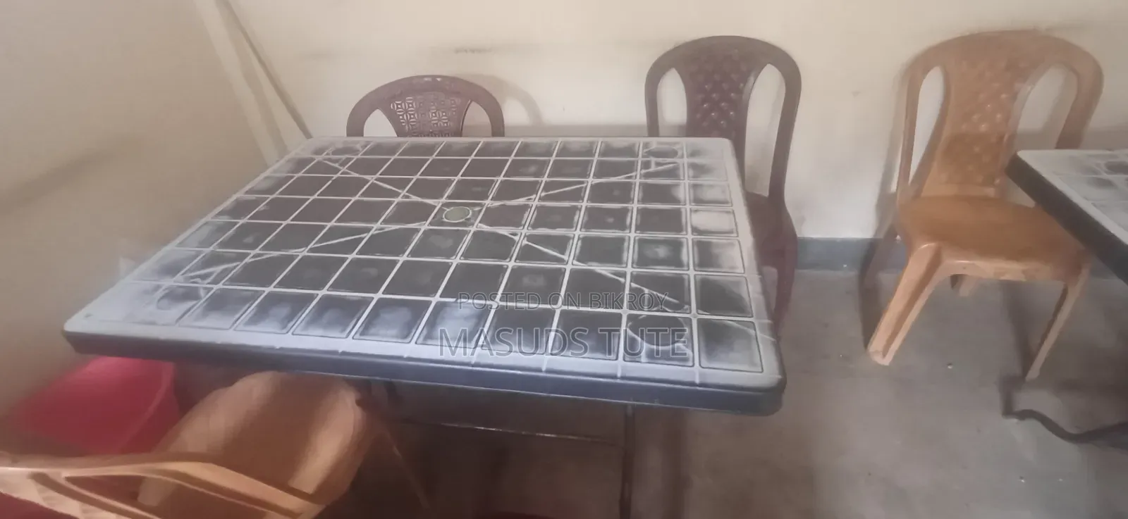 2 Plastic Tables for Sale. Like New Condition.