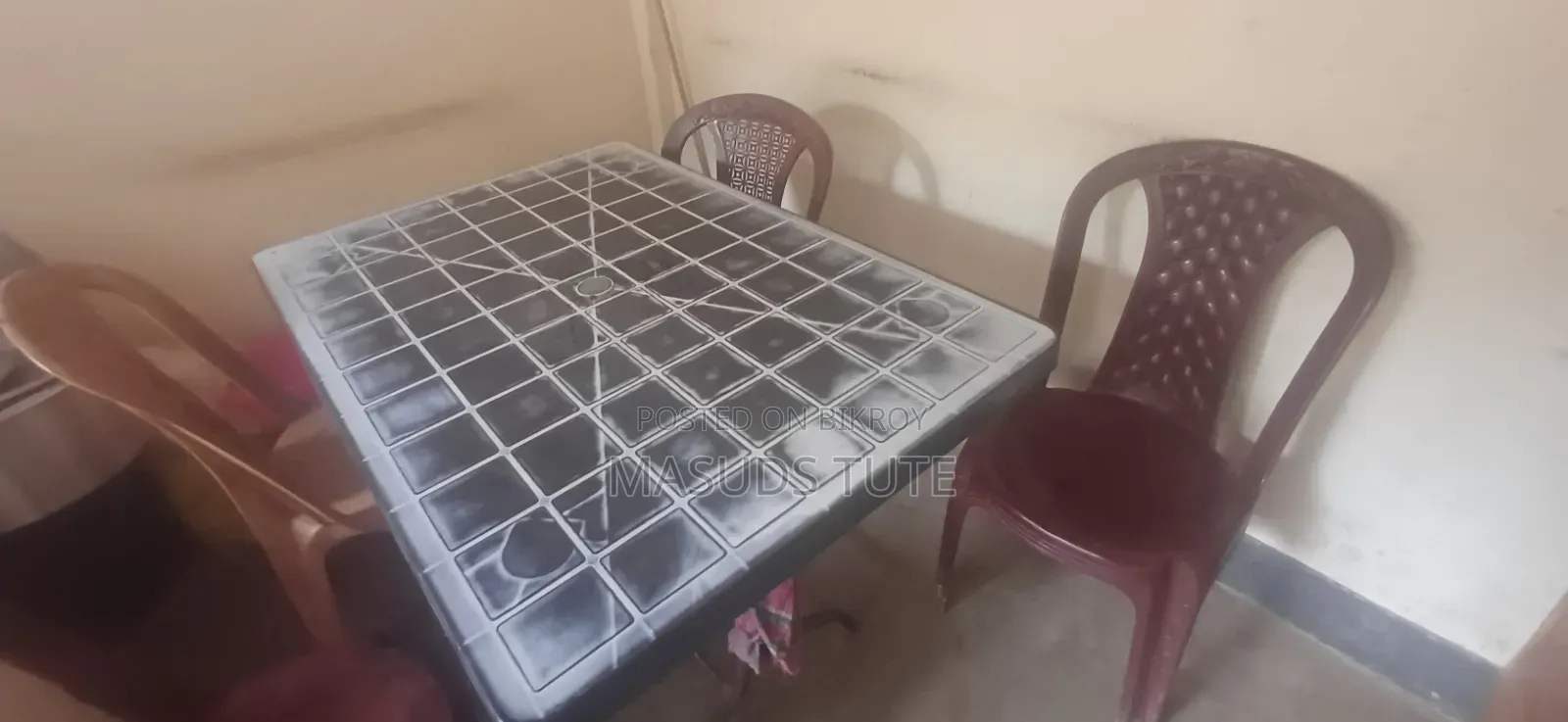 2 Plastic Tables for Sale. Like New Condition.