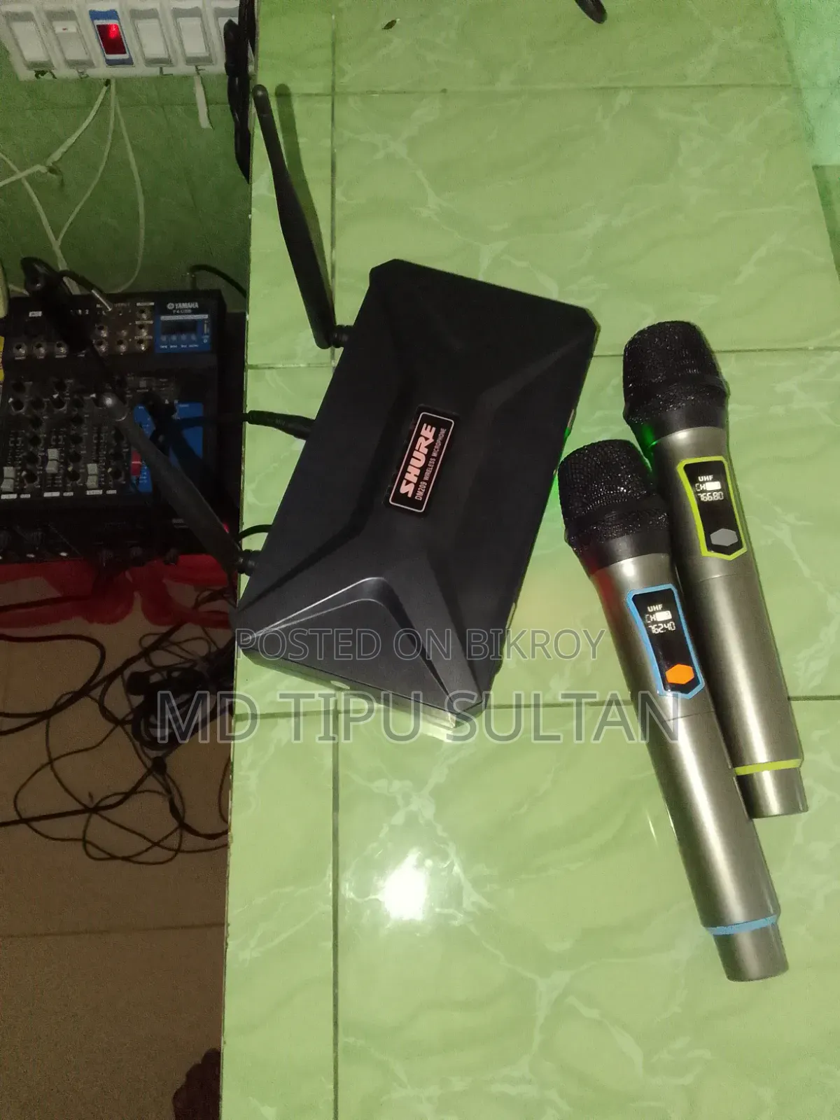 ওয়্যারলেস ব্লুটুথ মাইক্রোফোন