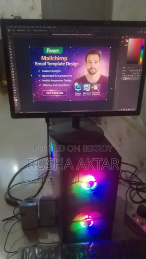 ডেস্কটপ কম্পিউটার ৮জিবি ইন্টেল কোর আই৫ এসএসডি ২৫৬জিবি