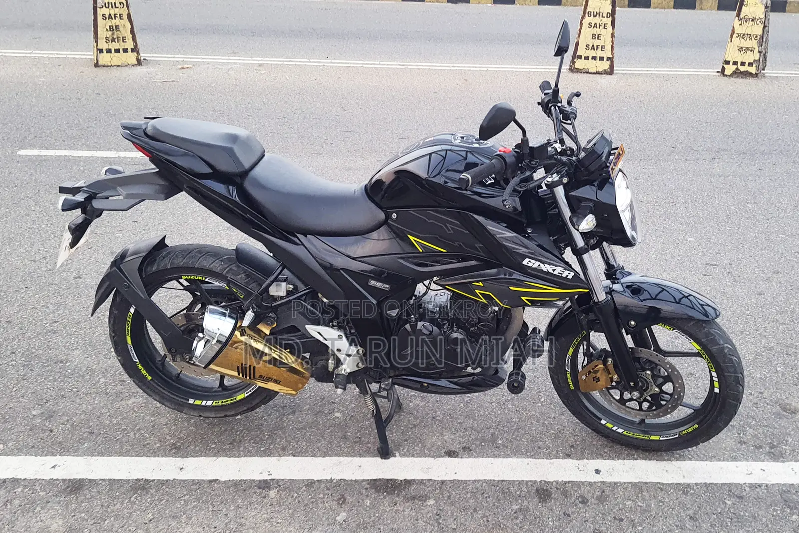 Suzuki Gixxer Fi ABS 2025 Black