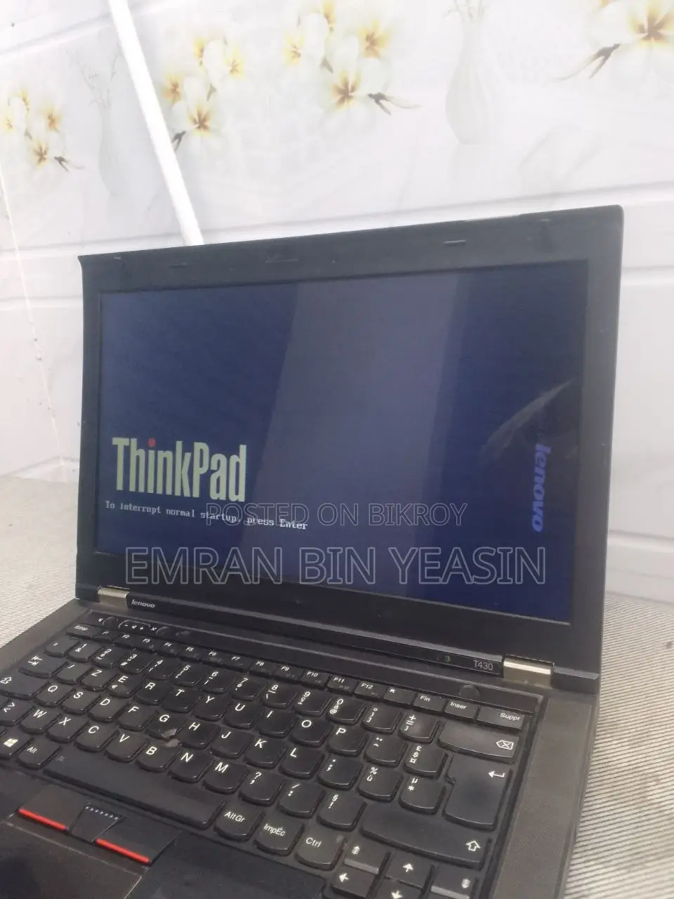 Lenovo ThinkPad T470 Laptop 6GB Intel Core I7 SSD 256GB