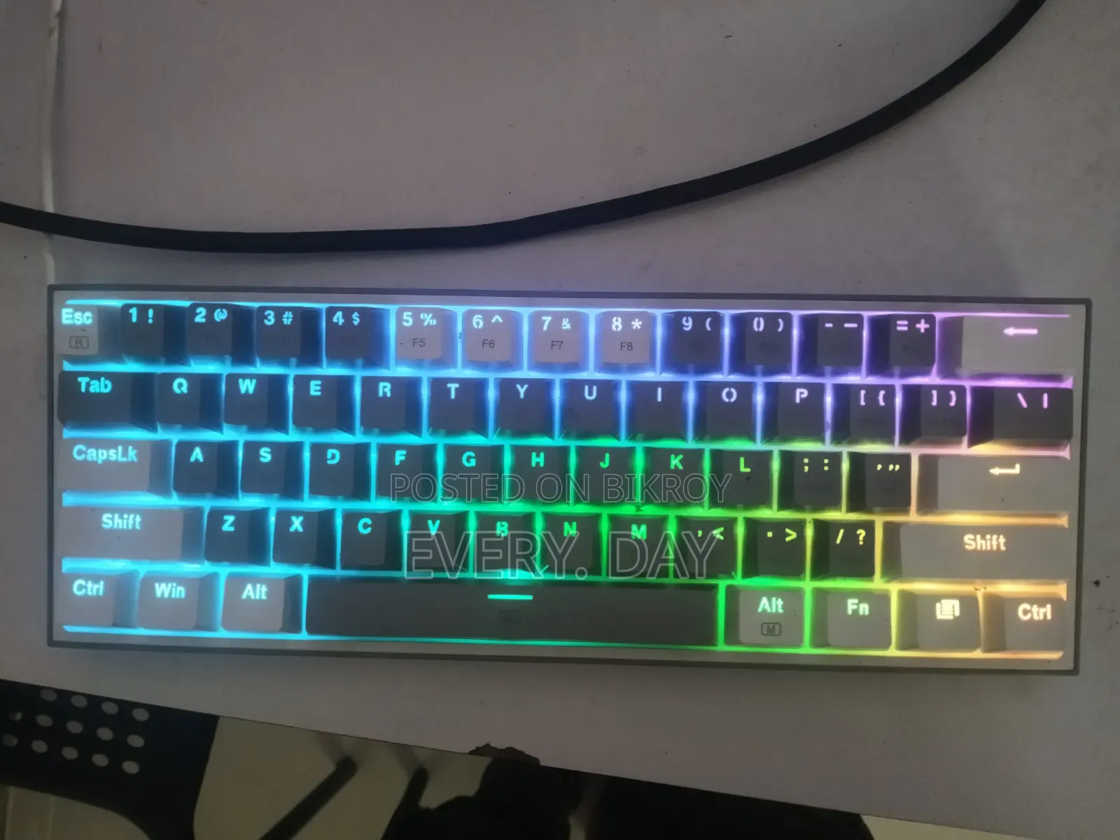 Redragon Fizz Mechanical Keyboard (Used - Like New) with Full Box